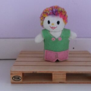 muñeco pepín Arcoiris para dedo - Mundo Carolinas