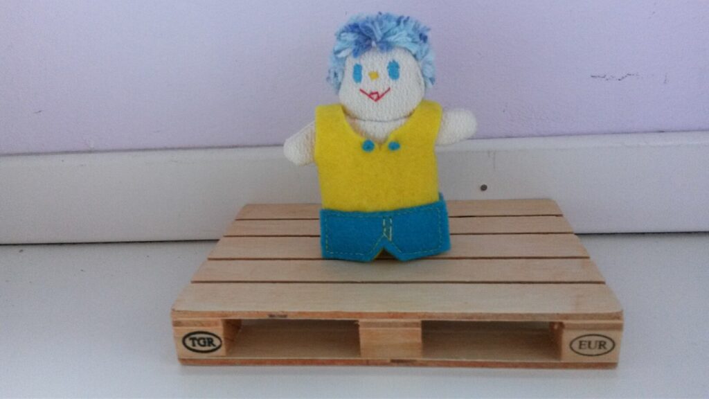 muñeco pepín Cielo para dedo - Mundo Carolinas