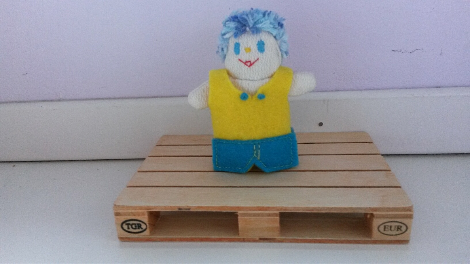 muñeco pepín Cielo para dedo - Mundo Carolinas