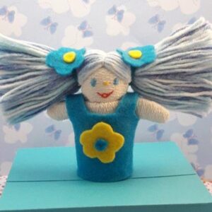 muñeca carolina cielo para dedo - Mundo Carolinas