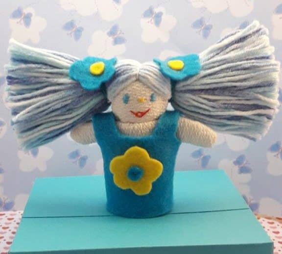 muñeca carolina cielo para dedo - Mundo Carolinas