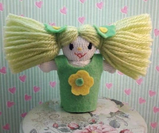 muñeca carolina menta para dedo - Mundo Carolinas